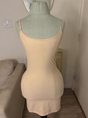 Nearly Nude Beige Shapewear Slip Dress Size Medium